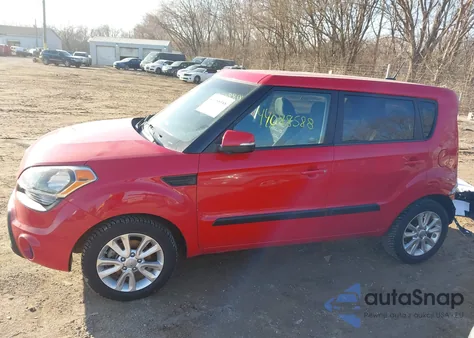 2013 Kia Soul + from USA, damaged, VIN KNDJT2A64D7538143